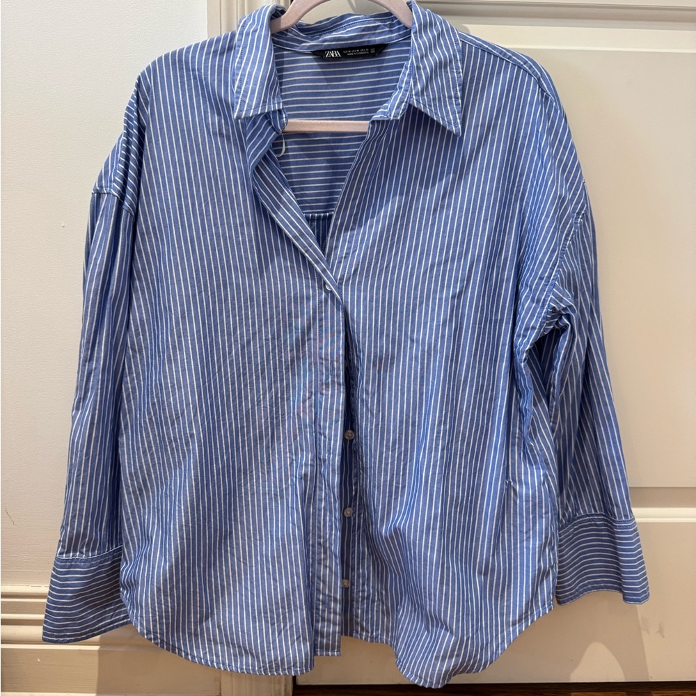 Zara button down shirt
